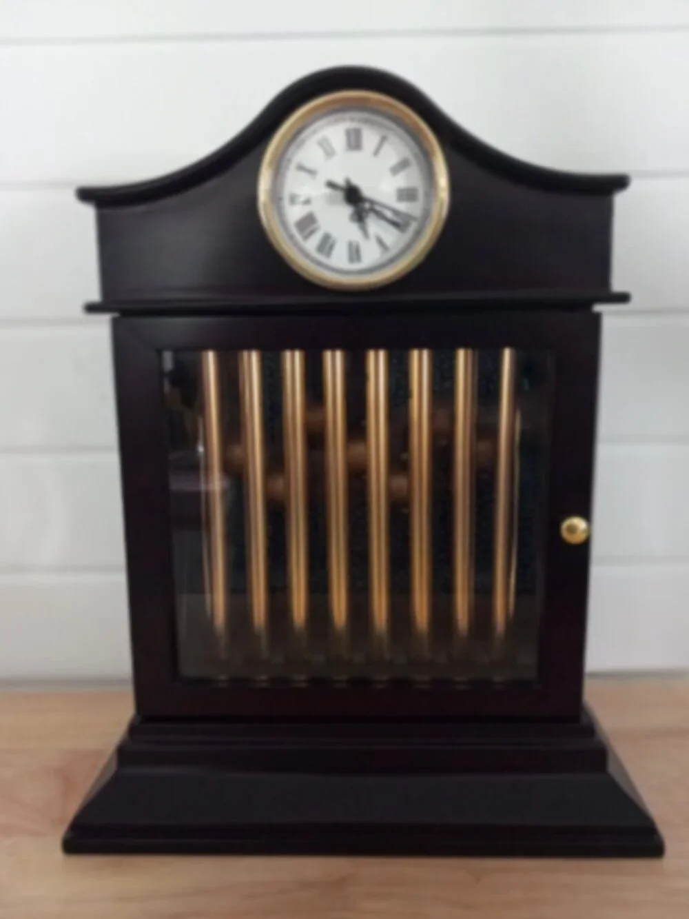 Mr. Christmas Gold Label Grand Chime Musical Clock w/ Adapter Tested Video